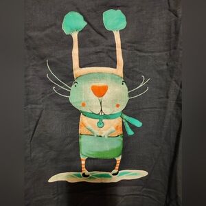 Cute Graphic top with adorable Bunny Design